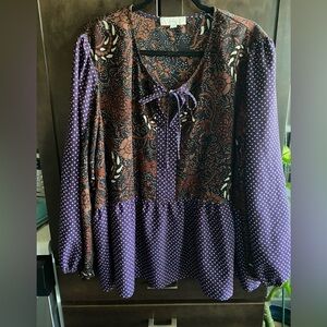 Suzanne Betro “Weekend” blouse. Size 3X.  Like new